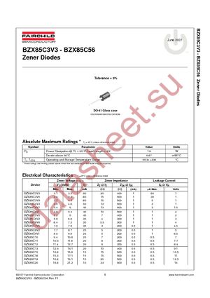BZX85C27 datasheet  